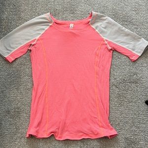 Lulu Lemon striped short sleeve.